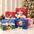 Julpresentboxar med rosett – Julscener